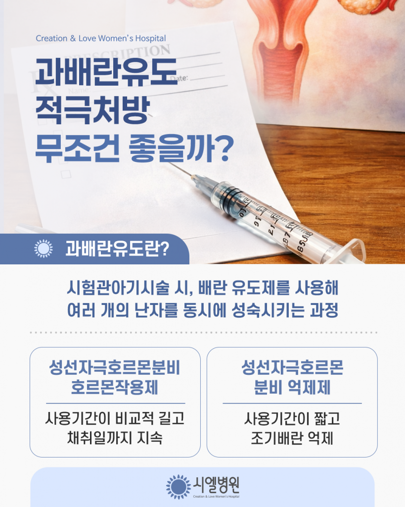 과배란유도, 적극처방이 무조건 좋을까? 첨부파일 : 1772068042.png