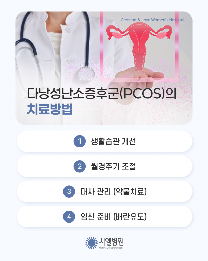 다낭성난소증후군, 임신이 정말 어려울까? 다낭성증후군과 다낭성 치료 - 시엘병원 최범채원장 첨부파일 : 1773648953.png